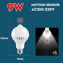 Load image into Gallery viewer, Night Light Led Lamp with Motion Sensor lights Ceiling Night Lamp 220V 110V 20/30/40W For Toilet Lighting Home Bedroom Decor