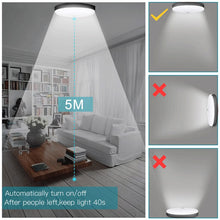 Load image into Gallery viewer, Night Light Led Lamp with Motion Sensor lights Ceiling Night Lamp 220V 110V 20/30/40W For Toilet Lighting Home Bedroom Decor