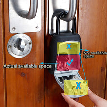 Load image into Gallery viewer, Master Lock Outdoor Key Safe Box Keys Storage Box Padlock Use Password Lock Alloy Material Keys Hook Security Organizer Boxes