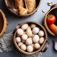 Load image into Gallery viewer, Storage Basket Japanese Protable Handmade Case Kitchen Vegetable Storage Case Picnic Food Basket Wood Basket For Loading Food