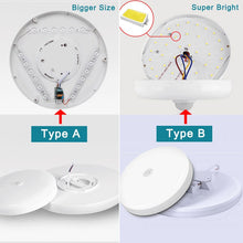 Load image into Gallery viewer, Night Light Led Lamp with Motion Sensor lights Ceiling Night Lamp 220V 110V 20/30/40W For Toilet Lighting Home Bedroom Decor