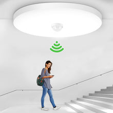Load image into Gallery viewer, Night Light Led Lamp with Motion Sensor lights Ceiling Night Lamp 220V 110V 20/30/40W For Toilet Lighting Home Bedroom Decor