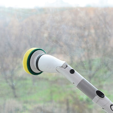Load image into Gallery viewer, Electric Cleaning Turbo Scrub Brush Waterproof Cleaner Charging Rotating Scrubber Cleaning Brush Bathroom Cleaning Tools Set