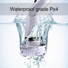 Load image into Gallery viewer, Electric Cleaning Turbo Scrub Brush Waterproof Cleaner Charging Rotating Scrubber Cleaning Brush Bathroom Cleaning Tools Set