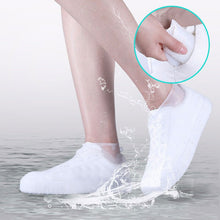 Load image into Gallery viewer, 1 Pair Reusable Silicone Shoe Cover S/M/L Waterproof Rain Shoes Covers Outdoor Camping Slip-resistant Rubber Rain Boot Overshoes.