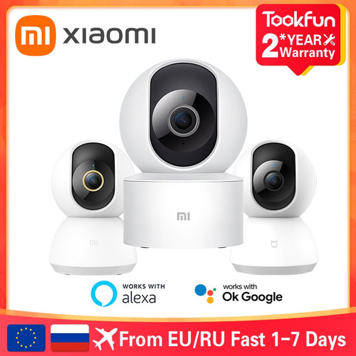 Global Version Xiaomi Mi Home Security Camera 360° / 1080P/2K HD WiFi Night Vision IP Detect Alarm Webcam Video Baby Monitor