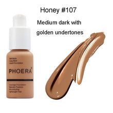 Load image into Gallery viewer, PHOERA Face Foundation Cream Concealer Brighten Waterproof Full Coverage Professional Base