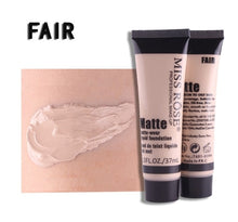 Load image into Gallery viewer, PHOERA Face Foundation Cream Concealer Brighten Waterproof Full Coverage Professional Base