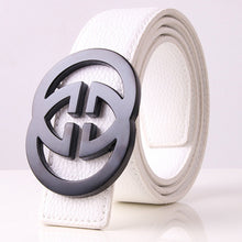 Load image into Gallery viewer, Solid Alloy G Belt High Quality Brand Designer Men&#39;s Real Genuine Leather Belts G BUCKLE