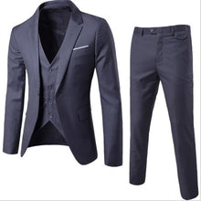 Load image into Gallery viewer, Men&#39;s 3 Piece Suit Jacket, Pants, Vest Great for Business or Pleasure