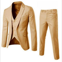 Load image into Gallery viewer, Men&#39;s 3 Piece Suit Jacket, Pants, Vest Great for Business or Pleasure