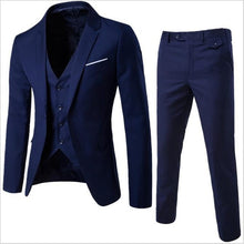Load image into Gallery viewer, Men&#39;s 3 Piece Suit Jacket, Pants, Vest Great for Business or Pleasure