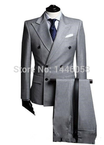 New Custom Made Fashion Men's 3 Piece Suit (Jacket+Pant+Tie)