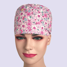 Load image into Gallery viewer, Medical Surgical caps Dentistry pet doctor nurse caps cotton breathable adjustable pharmacy hats Beauty salon uniform work hats
