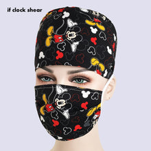 Load image into Gallery viewer, New Unisex pharmacy New chef beauty men&#39;s surgery surgical hat practice nurse cap medical hospital doctor laboratory printing