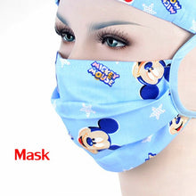 Load image into Gallery viewer, Unisex surgical caps Dentistry doctor nurse caps cotton breathable print adjustable pet hospital work hats beauty pharmacy hats