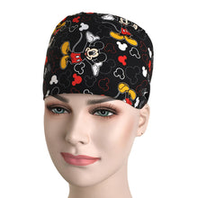 Load image into Gallery viewer, Unisex  clinic work hat Cleaning men&#39;s surgical cap practice nurse cap medical hat hospital doctor aboratory printing