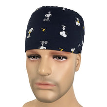 Load image into Gallery viewer, Unisex  clinic work hat Cleaning men&#39;s surgical cap practice nurse cap medical hat hospital doctor aboratory printing