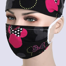 Load image into Gallery viewer, Unisex  clinic work hat Cleaning men&#39;s surgical cap practice nurse cap medical hat hospital doctor aboratory printing