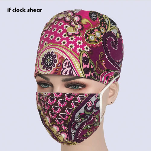 veterinary clinic work hat Sportswear  surgical cap practice nurse cap medical hat hospital doctor aboratory printing