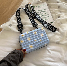 Load image into Gallery viewer, Luxury Shoulder Bags for Women Fashion Small Luggage Bag 2020 New Female Suitcase Shape Mini Bag PU Single Cartoon Clutch Bag