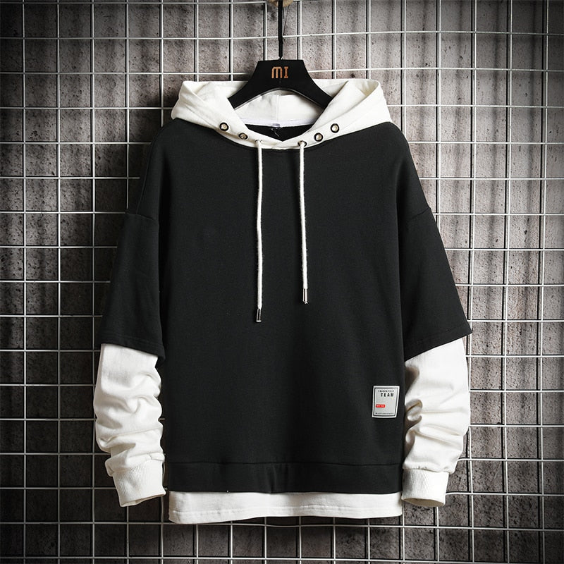 Fashion Men's Sweatshirts Hoodies High Quality White  Black Gray