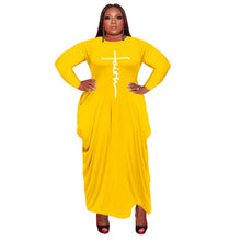 Load image into Gallery viewer, Plus Size Women Clothing 2021 Long  Pockets Loose Dress 4XL 5XL Irregular Casual Maxi Dress Lady Vestidos