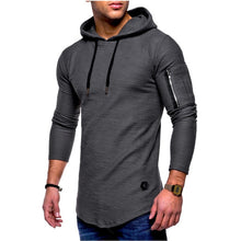 Load image into Gallery viewer, Fashion Men&#39;s T-shirts Hoodie Slim Fit Casual