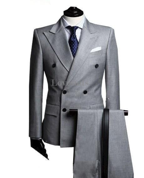 New Custom Made Fashion Men's 3 Piece Suit (Jacket+Pant+Tie)