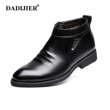 Load image into Gallery viewer, Retro Men Comfortable Zipper, Casual Split Leather Boots