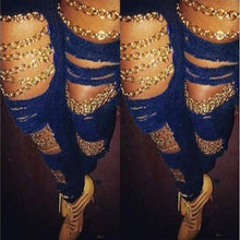 Load image into Gallery viewer, Ripped Waist Boyfriend Jeans For Women