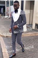 Load image into Gallery viewer, New Custom Made Fashion Men&#39;s 3 Piece Suit (Jacket+Pant+Tie)