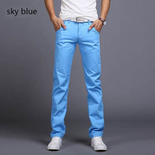 Load image into Gallery viewer, New Design Casual Men Pants Cotton Solid Khaki
