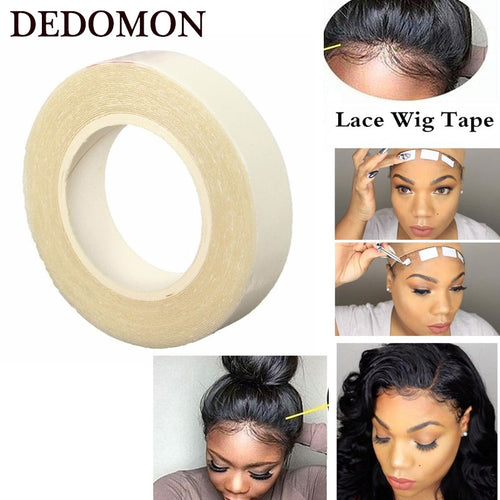 Lace Wig Glue Tape Skin Weft Hair Extensions Tool Roll