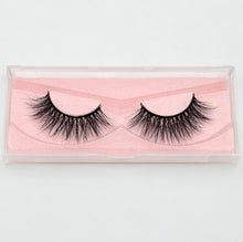 Load image into Gallery viewer, Mink Eyelashes 100% Cruelty free Handmade 3D Mink Lashes Full Strip Lashes Soft False Eyelashes Makeup  Lashes E11