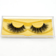 Load image into Gallery viewer, Mink Eyelashes 100% Cruelty free Handmade 3D Mink Lashes Full Strip Lashes Soft False Eyelashes Makeup  Lashes E11