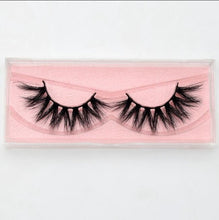 Load image into Gallery viewer, Mink Eyelashes 100% Cruelty free Handmade 3D Mink Lashes Full Strip Lashes Soft False Eyelashes Makeup  Lashes E11
