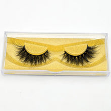 Load image into Gallery viewer, Mink Eyelashes 100% Cruelty free Handmade 3D Mink Lashes Full Strip Lashes Soft False Eyelashes Makeup  Lashes E11