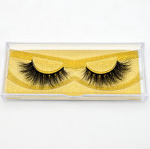 Load image into Gallery viewer, Mink Eyelashes 100% Cruelty free Handmade 3D Mink Lashes Full Strip Lashes Soft False Eyelashes Makeup  Lashes E11