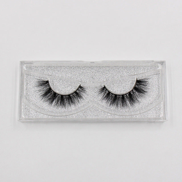 Mink Eyelashes Thick Natural Long High Volume Lashes Soft Dramatic