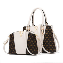 Load image into Gallery viewer, Women Bags Set 2 Pcs Leather Handbag Women Tote Bag Ladies Shoulder Bag for  2019 Messenger Bag Sac a Main