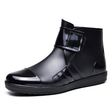 Load image into Gallery viewer, Men Pvc Rain Boots Ankle Waterproof Shoes Water Shoes Male Botas Rubber Short Rainboots  winter boots dfv67